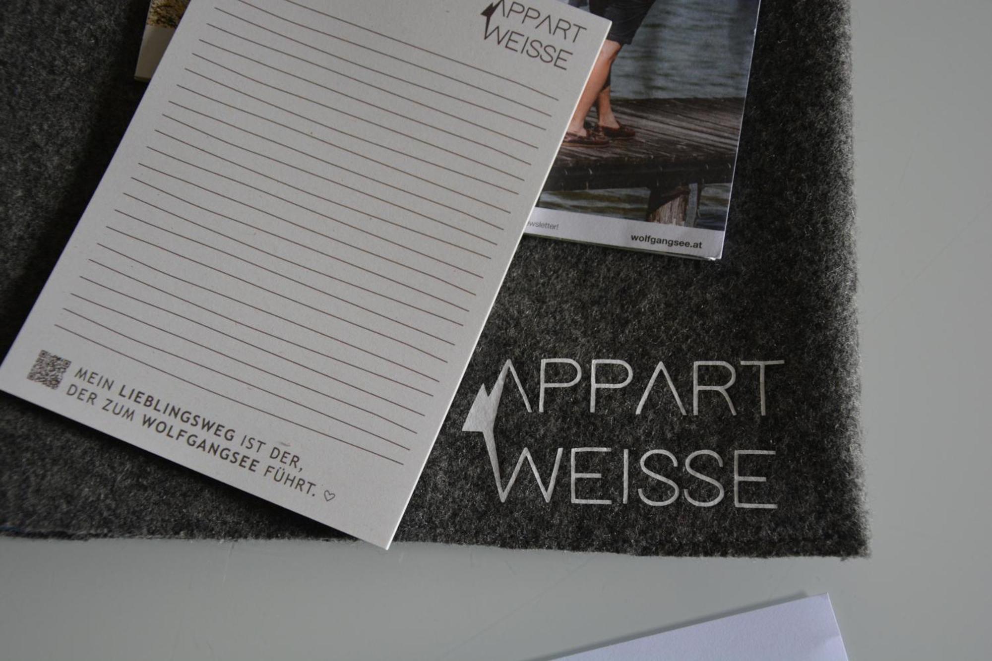 Appart Weisse Urlauben Am Wolfgangsee Sankt Gilgen Dış mekan fotoğraf