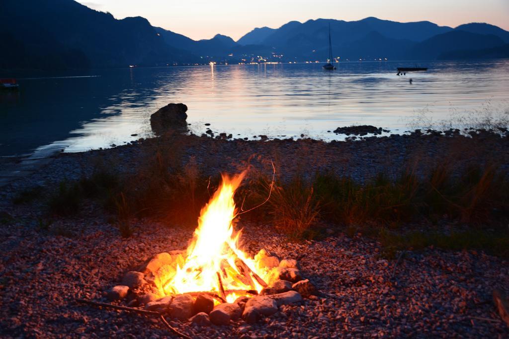 Appart Weisse Urlauben Am Wolfgangsee Sankt Gilgen Dış mekan fotoğraf