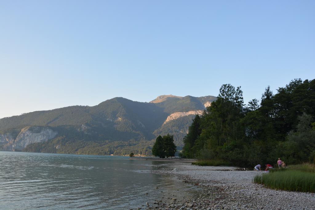 Appart Weisse Urlauben Am Wolfgangsee Sankt Gilgen Dış mekan fotoğraf